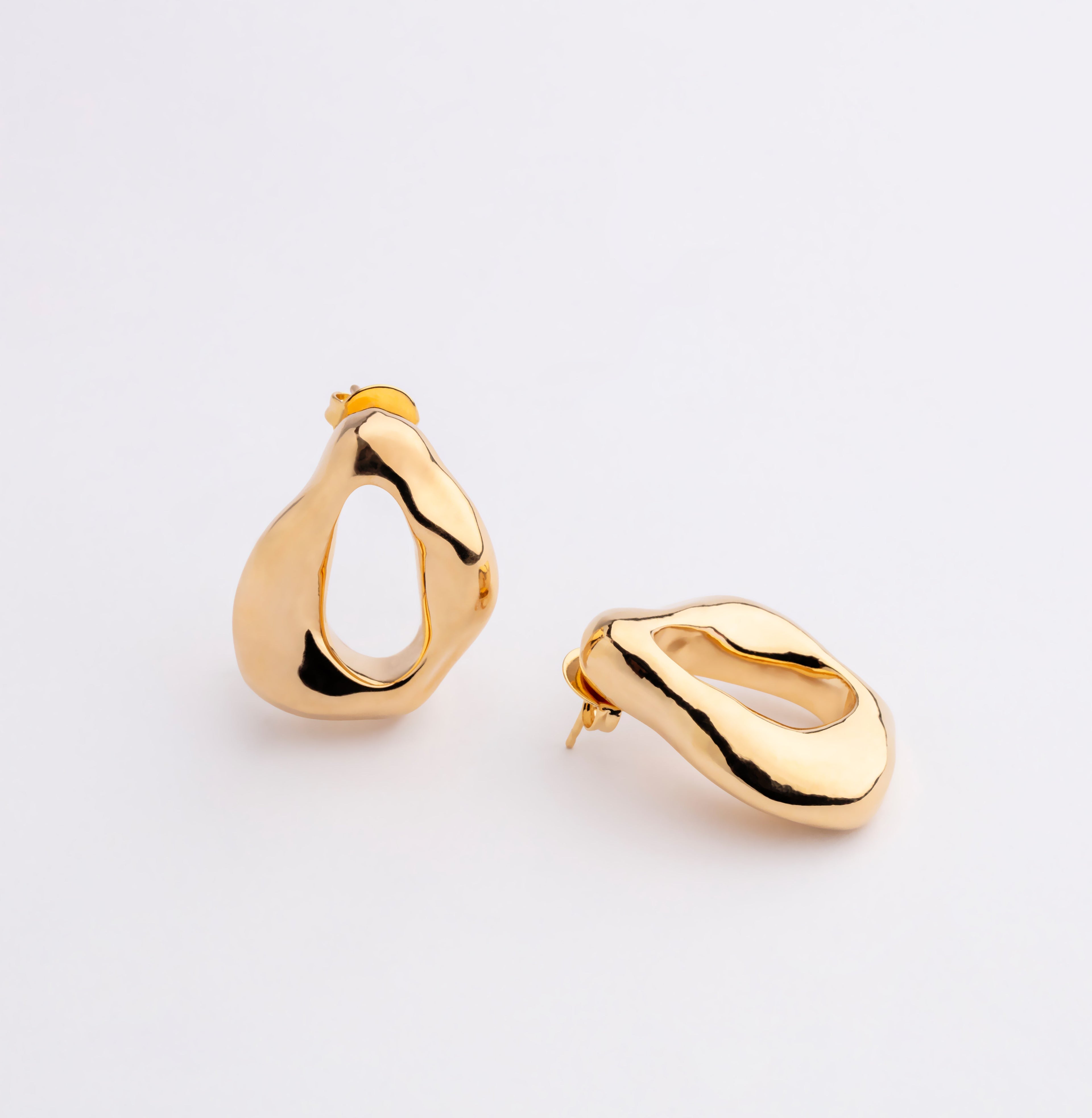 Chanda Gold Earrings-2