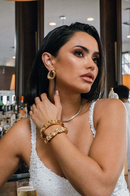 Chanda Gold Earrings-1