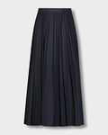 PLEATED SKIRT 35"-NAVY