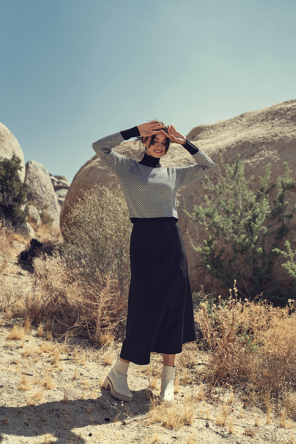 Black/White Design Sweater